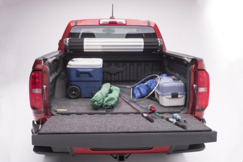 Bedmat For Spray-In Or No Bed Liner 20+ Silverado/Sierra 6'9 inch Bed Without Multi-Pro Tailgate Charcoal BedRug