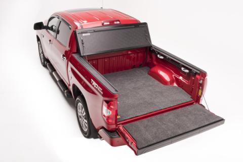 Bedmat For Spray-In Or No Bed Liner 07-21 Toyota Tundra 6'6 inch Bed 3/4 Inch Thick For Use w/Spray On Bed Liner And Non Liner Applications Charcoal BedRug