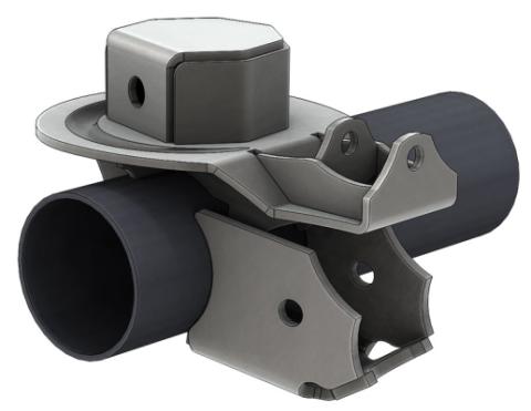 Ultimate Coil Bracket 22 Degree LCA Brackets 3.5 Inch Tube Diameter Artec Industries