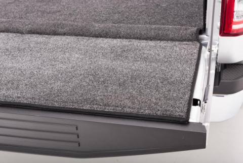09-14 Ford F-150 5.5' Bed With Factory Step Gate Complete Truck Bed Liner 3/4 Inch Thick Floor 1/4 Inch Thick Side Walls Incl. Bulkhead And Tailgate w/Tailgate Step Charcoal BedRug