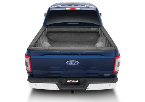 15+ Ford F-150 8'2 inch Bed Complete Truck Bed Liner 3/4 Inch Thick Floor 1/4 Inch Thick Side Walls Incl. Bulkhead And Tailgate Charcoal BedRug