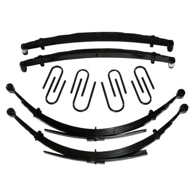 Chevy/GMC Lift Kit 4 Inch Lift 88-91 Suburban For Use w/52 Inch Rear Springs Includes Front/Rear Leaf Springs Front/Rear U Bolt Kits Bushing Kit Skyjacker