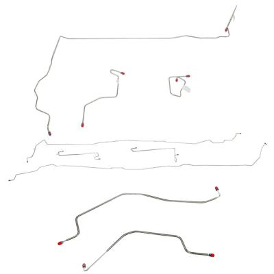 Complete Brake Line Kit For 06-10 Hummer H3 Complete Stainless Fine Lines