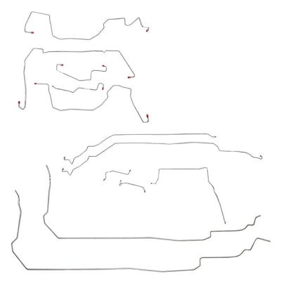 Complete Brake Line Kit For 05-06 Pontiac GTO Complete Stainless Fine Lines