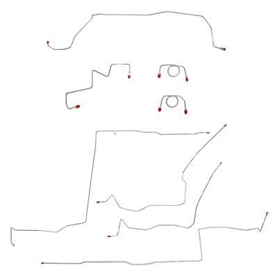 Complete Brake Line Kit For 03-05 Dodge Neon SRT-4 Complete Brake Set Steel Fine Lines