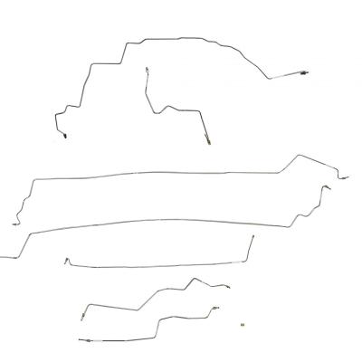 Complete Brake Line Kit For 01-06 Santa Fe Non-ABS Complete Steel Fine Lines