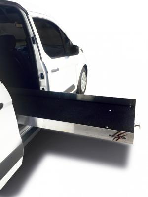 Aluminum Dual Directional Cargo Slide 1000 Lb Capacity 04-19 Nissan Frontier Crew Cab 4 Door/00-20 Toyota Tacoma Access Cab and Double Cab Cargo Ease
