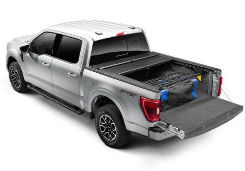 Cargo Manager Rolling Truck Bed Divider, Works Only with Roll-N-Lock Covers, for 2021-2025 Ford F-150 6' 7 inch Bed Roll N Lock