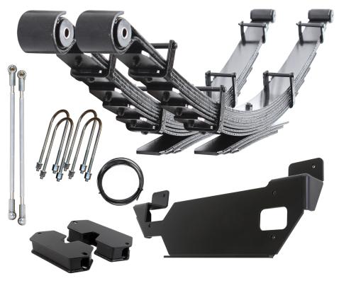 Rear Progressive Leaf Spring Kit 19-22 RAM 3500 w/Air-Leveling 1 Lift Carli Suspension