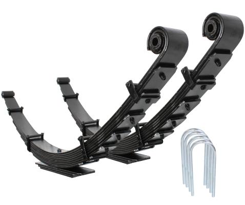 Front Leaf Spring Kit 2008-10 Ford F250/F350 44 3 Lift w/4.5 System Carli Suspension