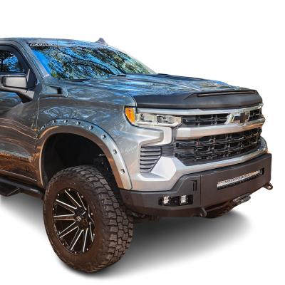 22-24 Chevrolet Silverado 1500 Octane Front Winch Bumper No Parking Sensors Chassis Unlimited