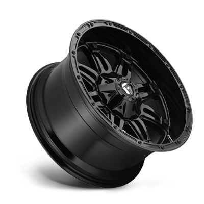 Aluminum Wheels 20X10 Hostage D625 8 On 165.1 Gloss Black 125.2 Bore -18 Offset Fuel Off Road Wheels