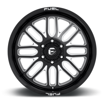 Aluminum Wheels 20X10 Ignite D662 6 On 135 Gloss Black Milled 87.1 Bore -18 Offset Fuel Off Road Wheels