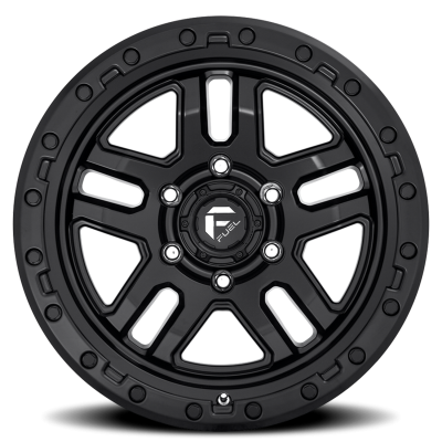 Aluminum Wheels 20X9 AMMO D700 5 On 139.7 Matte Black 78.1 Bore 1 Offset 5 Spoke Fuel Off Road Wheels