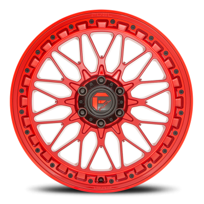 Aluminum Wheels 20X9 Trigger D758 6 On 135 Candy Red 87.1 Bore 1 Offset Fuel Off Road Wheels