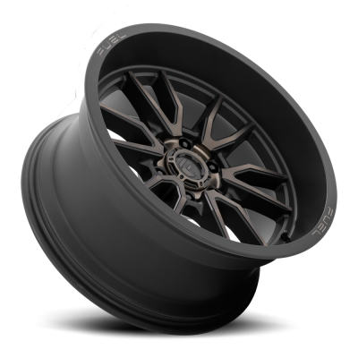 Aluminum Wheels 17X9 Clash 6 D762 6 On 120 Matte Black Double Dark Tint 67.06 Bore 1 Offset Multi Spoke Fuel Off Road Wheels