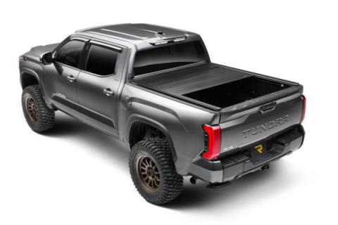 EQ Retractable Tonneau Cover 2023-2024 Ford F-250/350 6' 10 inch Bed without Stake Pockets