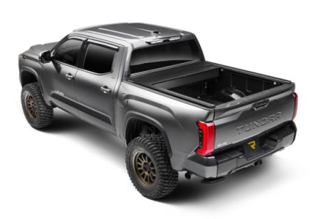 EQ Retractable Tonneau Cover 2023-2024 Ford F-250/350 6' 10 inch Bed without Stake Pockets