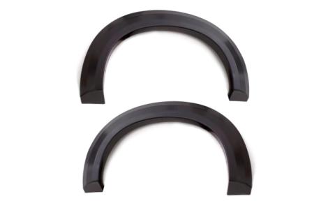 Extra Wide Style Fender Flare Set Rear, Textured, 2-Piece Set 2014-2015 Silverado 1500 Fleetside 69.3 Bed Lund