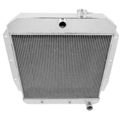 Aluminum Radiator 4 Row 1955-1959 Chevrolet P/U L6/V8 (235/261/265/283/322/324) (4-Row) Frostbite Cooling