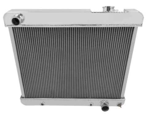 Aluminum Radiator 3 Row 1961-1966 Chevrolet/Pontiac/Olds L6/V8 (250/283/292/327/330/389/394/400/421) (3-Row) Frostbite Cooling