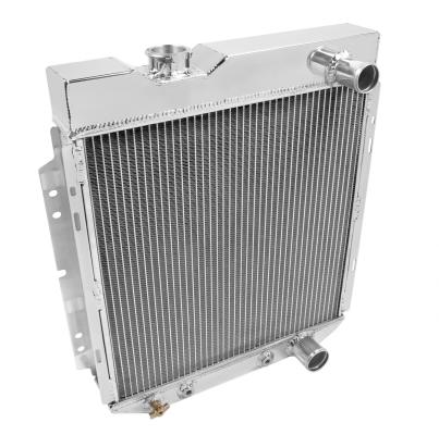 Aluminum Radiator 4 Row 1962-1966 Ford/Mercury Mustang, Shelby, Comet, Falcon, Ranchero (260/289/302/427) (4-Row) Frostbite Cooling
