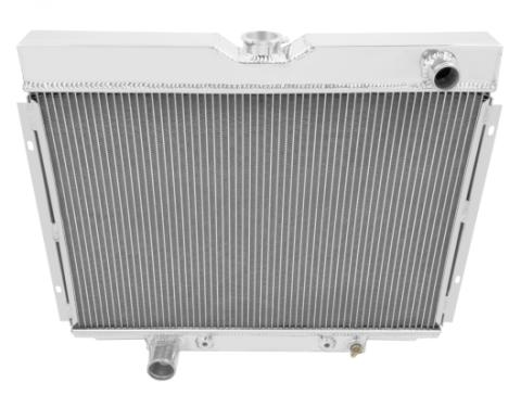 Aluminum Radiator 4 Row 1967-1970 Ford V8 (390/427/428) (4-Row) Equipped With 24 Inch Wide Core Frostbite Cooling