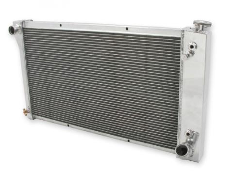 Aluminum Radiator 3 Row 1967-1972 Chevy/GMC P/U V8 (283/307/327/350/396/402) (3-Row) Equipped With 28 Inch Wide Core Frostbite Cooling