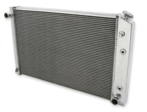 Aluminum Radiator 2 Row 1973-1991 Chevy/GMC P/U V8 (307/350/400/454) (2-Row) Equipped With 19 Inch Tall Core Frostbite Cooling