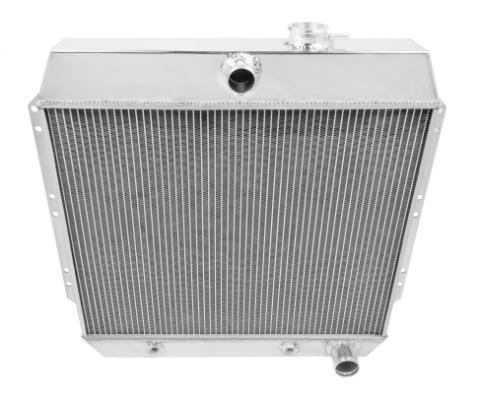 Aluminum Radiator 4 Row Aluminum Radiator 4-Row 1949-1954 Chevy Passenger Vehicles Frostbite Cooling