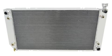 Aluminum Radiator 3 Row 1994-1995 Ck Pickups 1995-00 Tahoe 5.7L/350Ci With Oil And Transmission Cooler Frostbite Cooling