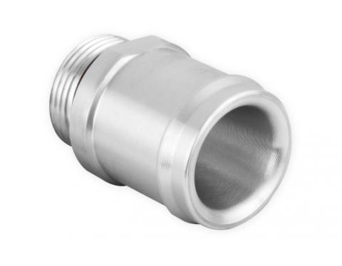 Radiator Hose Fitting 1.50 Inch Fits Engine Swap Radiators -16An Orb Threaded Radiator Inlet/Outlet Hose Fitting 1.50 Inch For Engine-Swap Radiators Frostbite Cooling