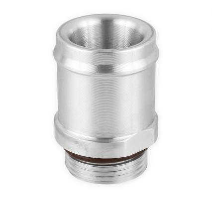 Radiator Hose Fitting 1.50 Inch Fits Engine Swap Radiators -16An Orb Threaded Radiator Inlet/Outlet Hose Fitting 1.50 Inch For Engine-Swap Radiators Frostbite Cooling