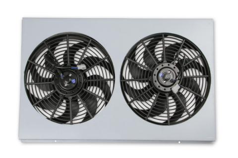 Economy Fan/Shroud Pkg Economy Series 2X14 Fans Fits Fb132, Fb133, Fb134, And Fb304 Radiators Frostbite Cooling