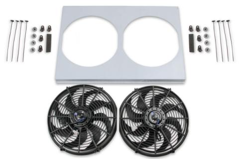 Economy Fan/Shroud Pkg Economy Series 2X14 Fans Frostbite Cooling