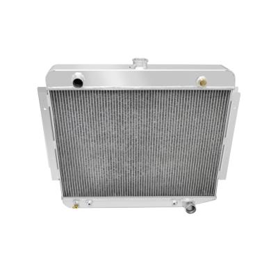 Aluminum Radiator 3 Row 1970-1978 Dodge D/W Series/Ramcharger/Ram Van 318Ci, 360Ci, 400Ci, And 440Ci Frostbite Cooling