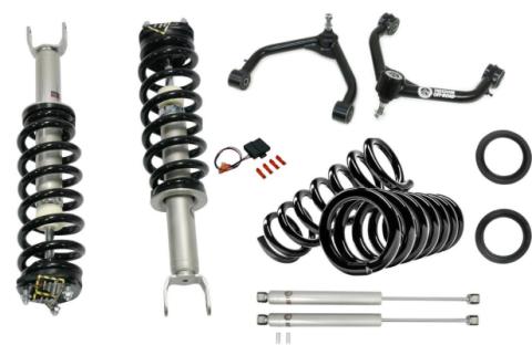 2013-2018 Ram 1500 No Rebel 3.5 Inch Front 3 Inch Rear Lift Kit Air Suspension Conversion with Front Upper Control Arms Freedom Off-Road