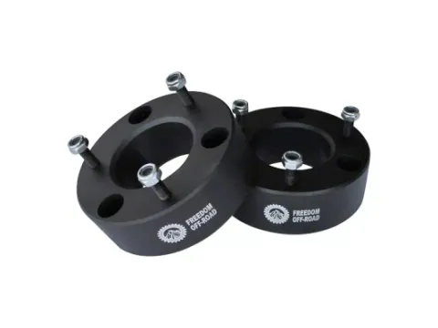3 Inch Lift Kit Front Spacers w/ Rear Blocks, Shocks, and Control Arms 07-16 Chevrolet Silverado 1500/07-16 GMC Sierra 1500 Freedom Off-Road