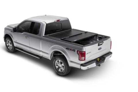 Tonneau Cover Flex 2004-2014 Ford F-150/2006-2008 Lincoln Mark LT 5 Foot 7 Inch Bed SuperCrew Black Textured UnderCover