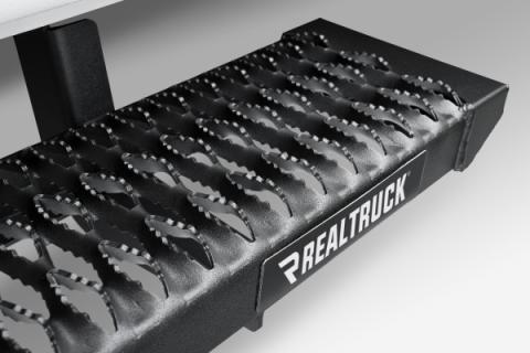 Growler Step System Cab Length (1 Step per Side) 7 Inch Board 2015-2025 Ford F-150/2017-2026 Ford F-250/350/450 Regular Cab Textured Black NFab
