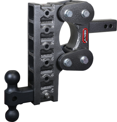 The Boss Torsion Flex 2 Inch Shank 10 Inch Drop 1.1K TW 10K Hitch &amp; GH-031 Dual-Ball Gen Y Hitch
