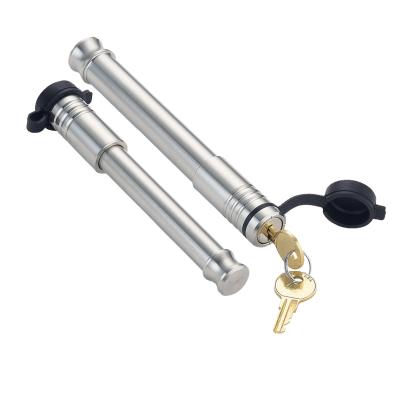 2 Pack Mixed (1) 3/4 Inch x 3-7/8 Inch Span Hitch Lock &amp; (1) 5/8 Inch x 3-5/8 Inch Span 3.0 Inch Receiver Lock 4 Keys Included Fitment: Mega Duty 32K Boss 32K Gen Y Hitch