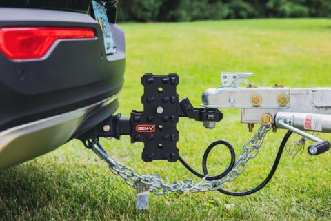 Glyder 2 5/16 Inch Single Ball Attachment 1 Inch Diameter Ball Shank 7K Towing Gen Y Hitch