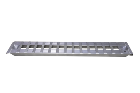 Single Heavy Duty 12 Foot Aluminum Loading Ramp 15 Inch x 144 Inch 4K Capacity Gen Y Hitch