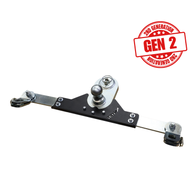 Main Assy GoosePuck GEN II 5 Inch Offset 25K Overall Towing With Safety Chain Anchors Incorporated Ford 2017 to Current Gen Y Hitch