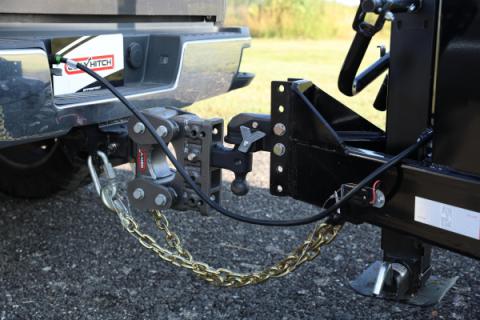 The Boss Torsion Flex 2.5 Inch Shank 6 Inch Drop 3.5K TW 32K Hitch &amp; GH-0161 Dual-Ball Gen Y Hitch
