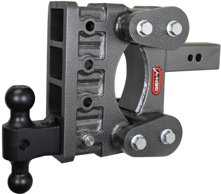The Boss Torsion Flex 2.5 Inch Shank 6 Inch Drop 3.5K TW 32K Hitch &amp; GH-0161 Dual-Ball Gen Y Hitch