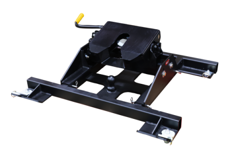 Advantage Hitch OEM Puck Mount Fifth Wheel Gooseneck Combo for Dodge Trucks 25K Towing Fits Pullrite Fifth Wheel Head (Includes Pullrite FW Head, Cross Member &amp; Rocker Arm) Gen Y Hitch