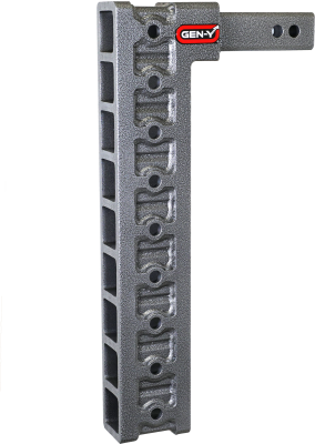 Mega Duty 2 Inch Shank 20 Inch Drop 1.5K TW 10K Hitch &amp; GH-0100 Stabilizer Kit Gen Y Hitch