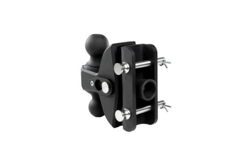 Heavy Duty Road Suppressor Dual Ball BulletProof Hitch